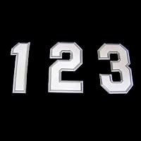 Amazon | 【プロ野球】胸番号ワッペン（2014年版・ビジター